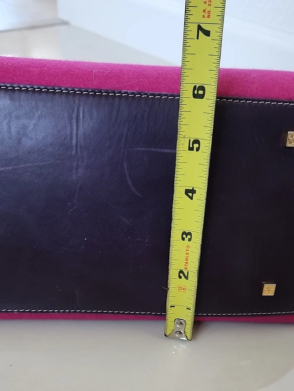 Kate Spade Fucshia Pink Satchel Tote With Pouch